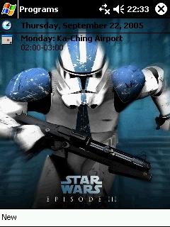Star Wars 3 PCD Theme for Pocket PC