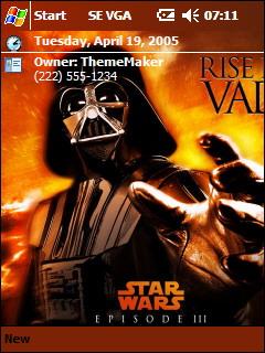 Star Wars E3 5 VGA Theme for Pocket PC