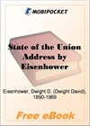 State of the Union Address by Dwight D. Eisenhower for MobiPocket Reader