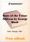 State of the Union Address by George Bush for MobiPocket Reader