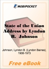 State of the Union Address by Lyndon B. Johnson for MobiPocket Reader