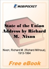 State of the Union Address by Richard M. Nixon for MobiPocket Reader