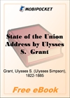 State of the Union Address by Ulysses S. Grant for MobiPocket Reader