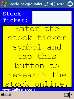 StockBackgrounder
