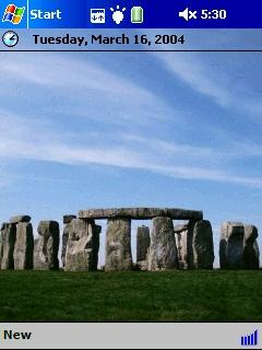 Stonehenge XP Theme for Pocket PC