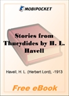 Stories from Thucydides for MobiPocket Reader