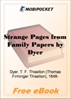 Strange Pages from Family Papers for MobiPocket Reader