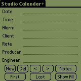 Studio Calendar