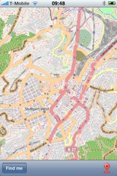 Stuttgart Street Map