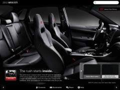 Subaru 2012 WRX STI Dynamic Brochure