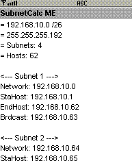 SubnetCalc ME