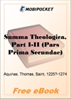 Summa Theologica, Part II for MobiPocket Reader