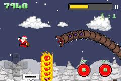 Super Mega Worm Vs Santa for iPhone/iPad