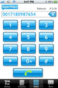 SuperVoip for iPhone
