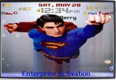 Superman 2 Theme for Blackberry 7200