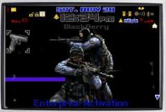 Swat 1 Theme for Blackberry 7200