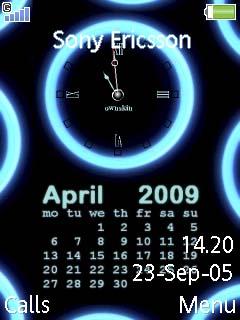 Swf Neon Clock