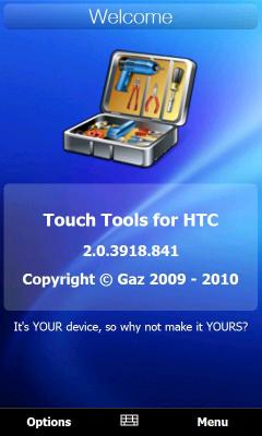 Touch Tools for HTC