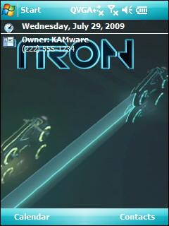 TRON 3D 2 Theme for Pocket PC