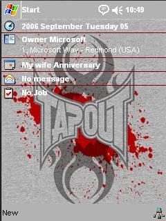TapOut GB Theme for Pocket PC