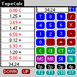 TapeCalcCL (Palm OS)