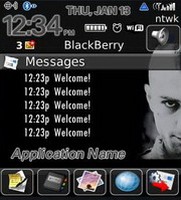 Taxi Driver Theme for Blackberry 8100 Pearl