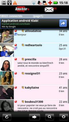 Tchatche+ for Android