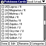 TealInfoDB: Pokemon Card Checklist