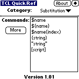 TealInfoDB: TCL Reference