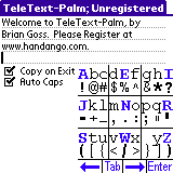 TeleText (Palm OS)
