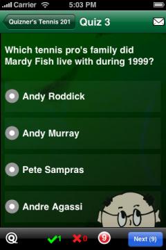 Tennis Quiz 201