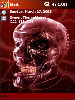 Terminator 3 - T-101 Head Theme for Pocket PC