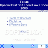Texas Special District Local Laws Code 2006