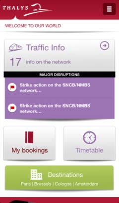 Thalys for iPhone