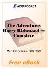 The Adventures Harry Richmond for MobiPocket Reader