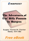 The Adventures of Unc' Billy Possum for MobiPocket Reader