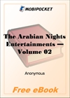The Arabian Nights Entertainments - Volume 02 for MobiPocket Reader