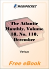 The Atlantic Monthly, Volume 18, No. 110, December, 1866 for MobiPocket Reader