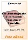 The Autobiography of Benjamin Franklin for MobiPocket Reader