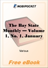 The Bay State Monthly - Volume 1, No. 1, January, 1884 for MobiPocket Reader