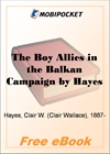 The Boy Allies in the Balkan Campaign for MobiPocket Reader
