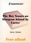 The Boy Scouts on Sturgeon Island for MobiPocket Reader