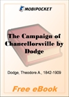 The Campaign of Chancellorsville for MobiPocket Reader