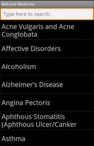 The Clinician's Handbook of Natural Medicine (Android)