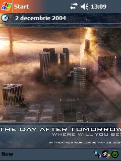 The Day After Tomorrow (1) Theme for Pocket PC