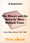 The Desert and the Sown for MobiPocket Reader