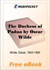 The Duchess of Padua for MobiPocket Reader