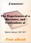 The Experiences of a Barrister, and Confessions of an Attorney for MobiPocket Reader