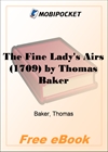 The Fine Lady's Airs (1709) for MobiPocket Reader