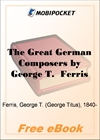 The Great German Composers for MobiPocket Reader